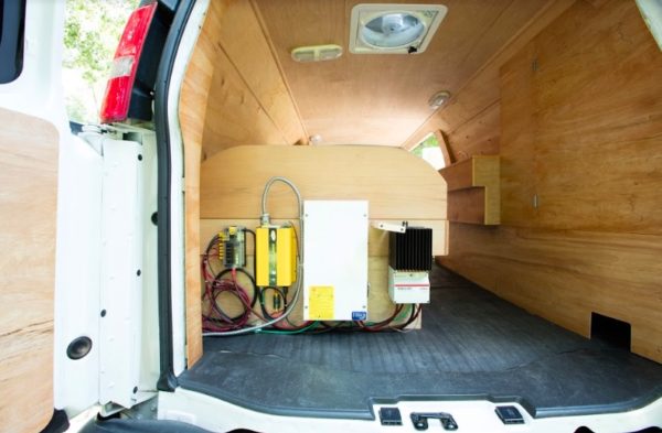 Digital Nomad's Cargo Van Conversion
