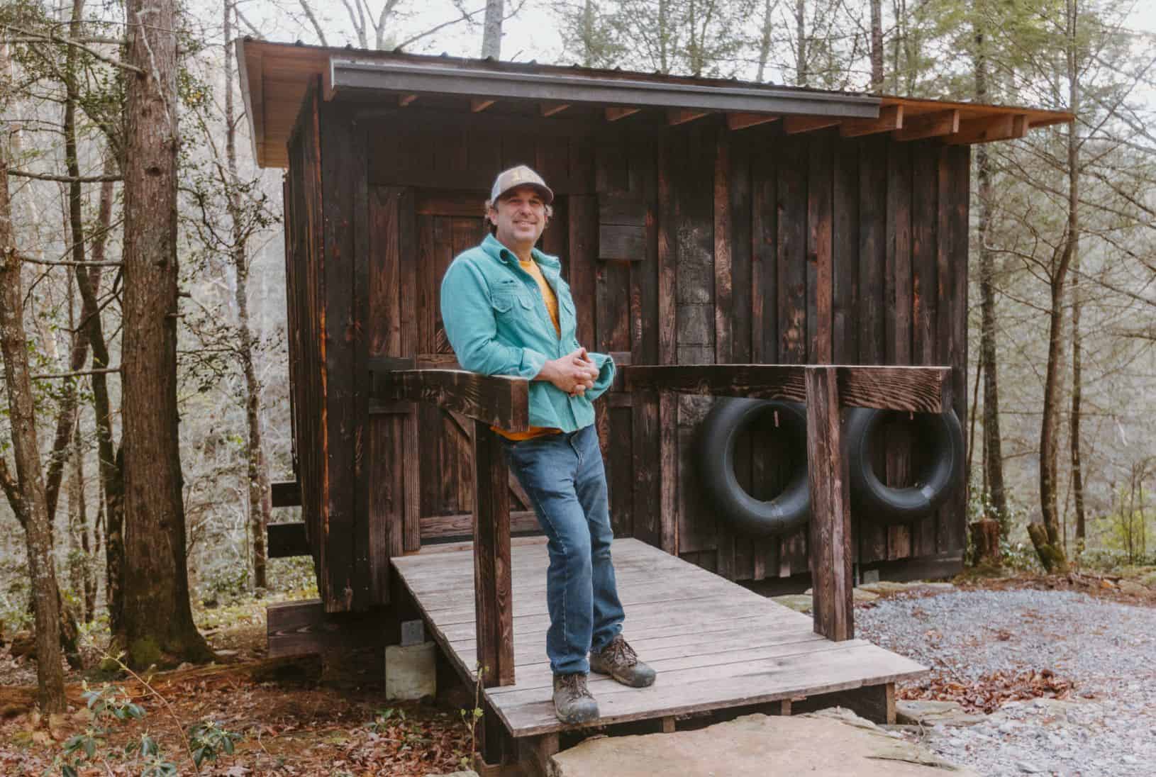 Tiny Cabin in Tennessee Mountains