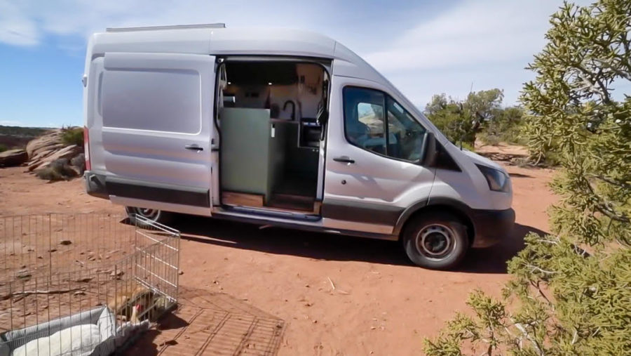 Doggie Foster Mom’s 2019 Ford Transit Build Out. 2