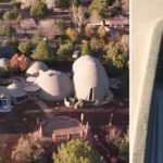 Dome Home – MADE OF 10 DOMES – Was Built w Balloons & Foam!. 28