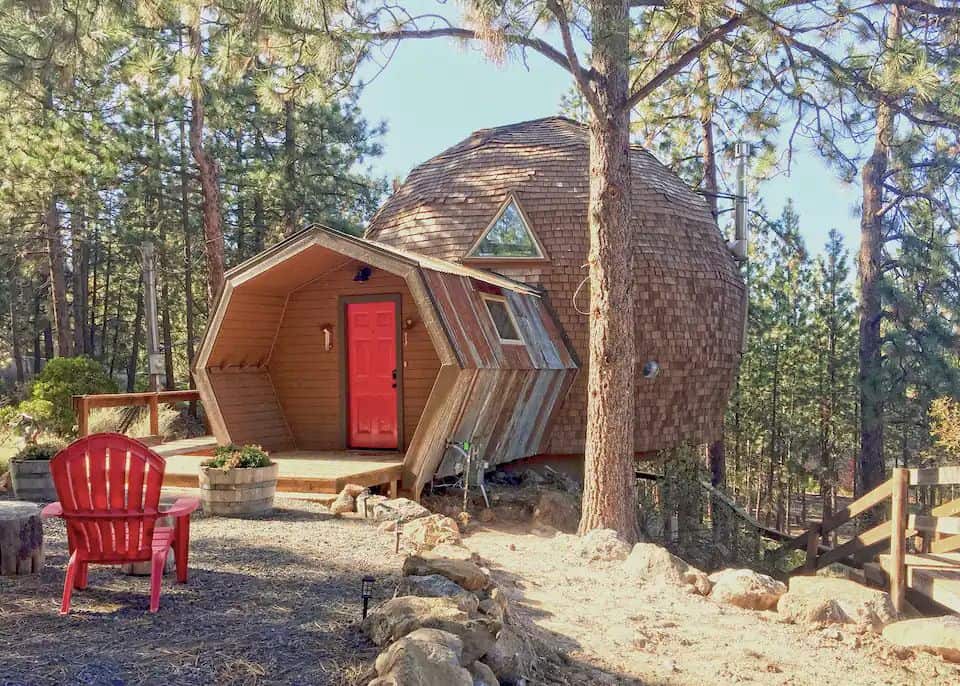 Tiny Dome Cabin in Bend, Oregon