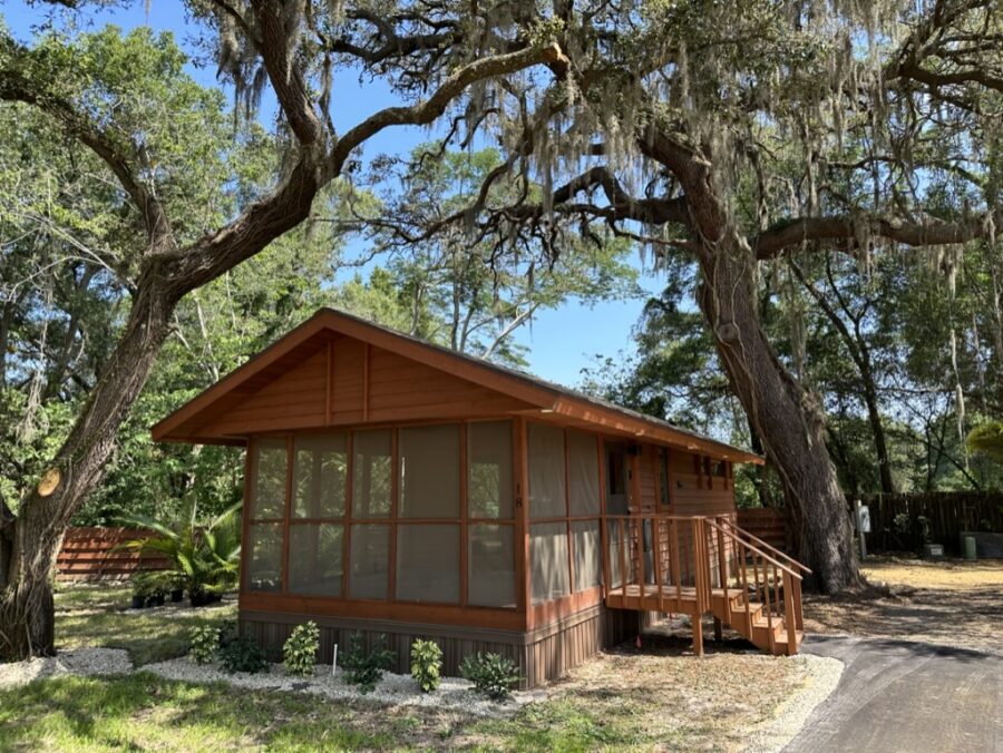 The Classic Park Model from ESCAPE at The Oaks Tiny House Community in Florida