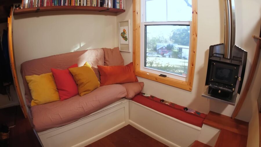 EMT & Musician in DIY Tiny House 4