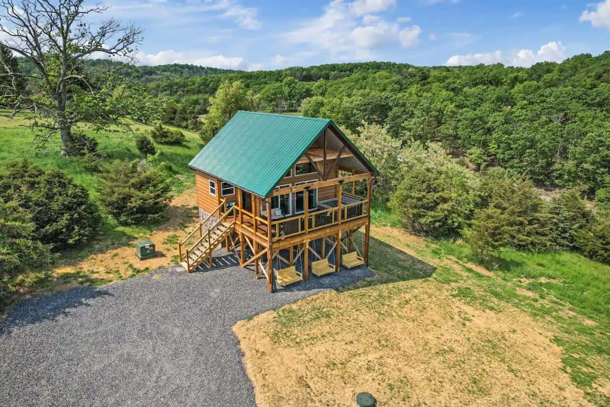 Tiny House in West Virginia Forest