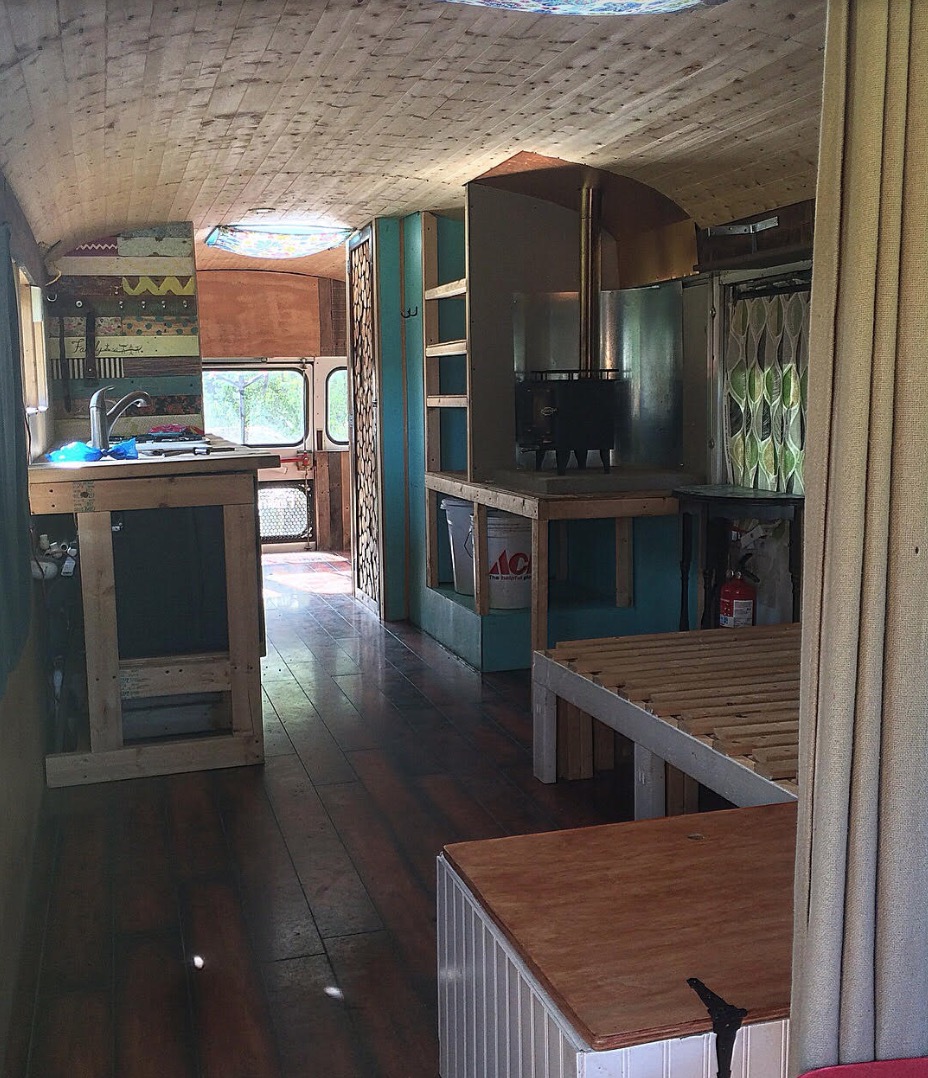 Eden the Skoolie School Bus Conversion Tiny Home For Sale