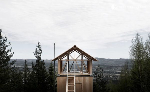 Elevated Zen Cabin Vacation in Sweden 0020