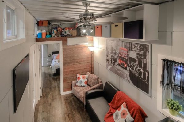 Empty Nester Shipping Container Tiny House 