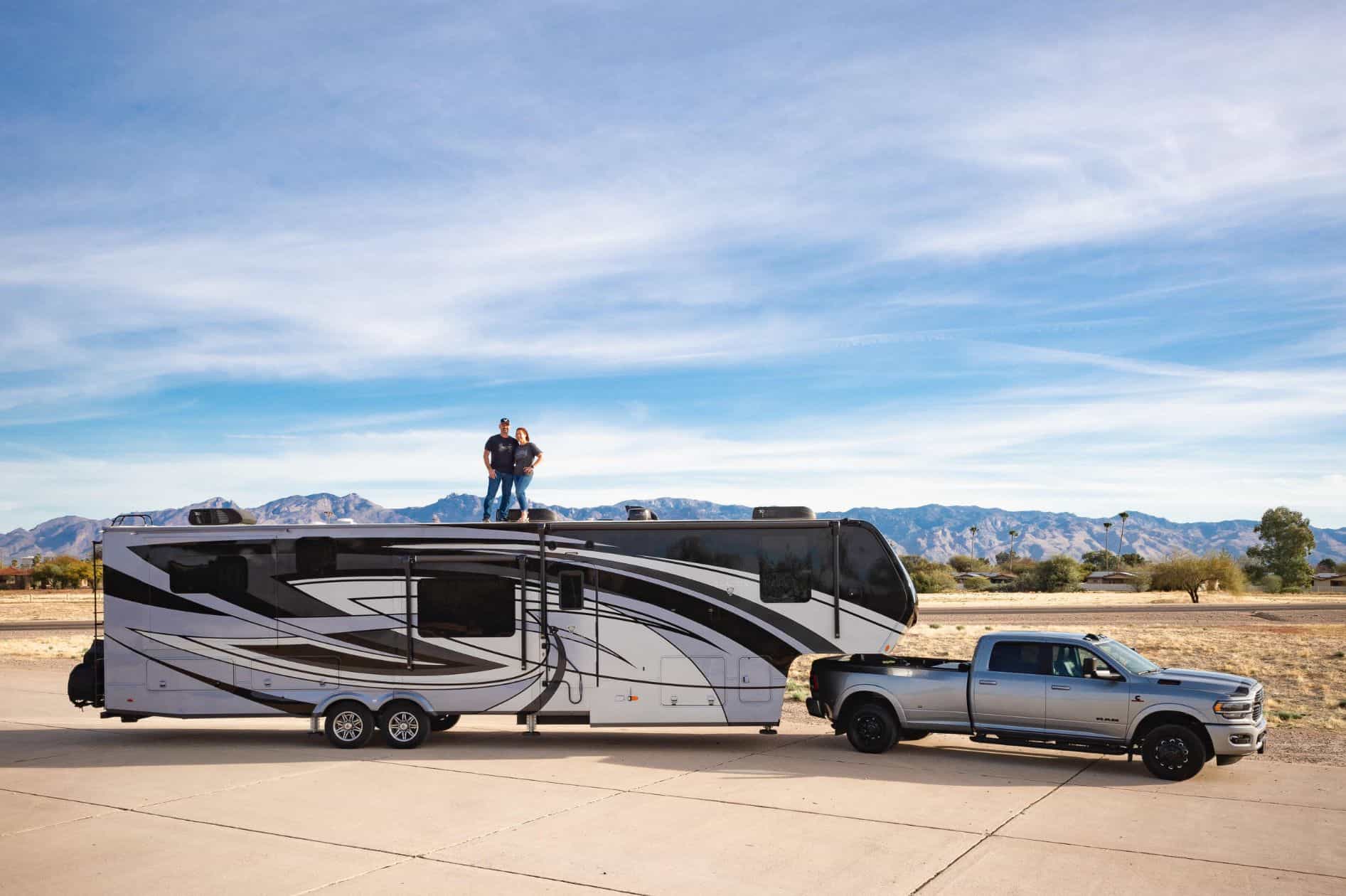 Tiny House on Wheels with People
