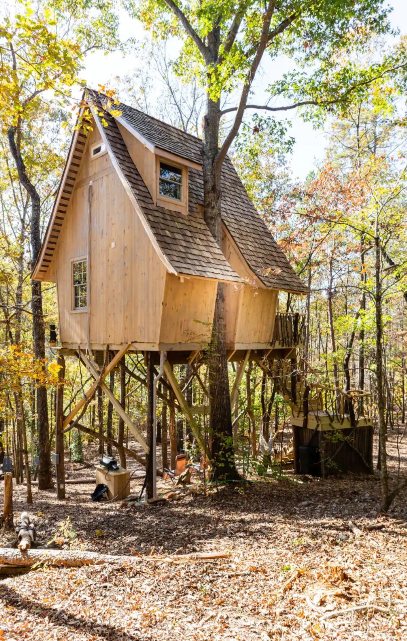 Enchanting Tree-Cabin Dawsonville GA via Debra-Airbnb 0017