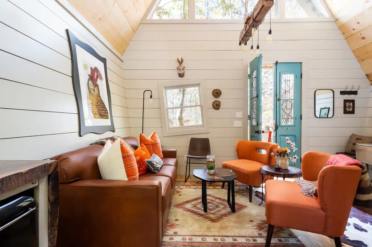 Enchanting Tiny House Up In The Georgia Trees