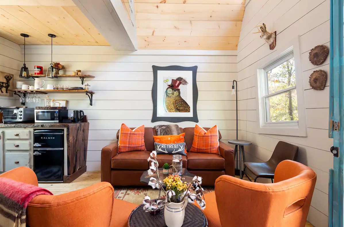 Enchanting Tiny House Up In The Georgia Trees