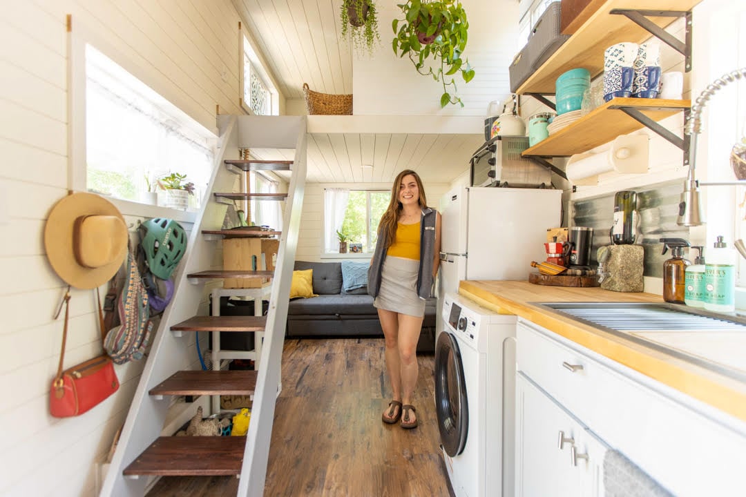 Entrepreneur’s Tiny House Built from Shell 3