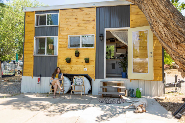 Entrepreneur’s Tiny House Built from Shell – Tiny House Talk