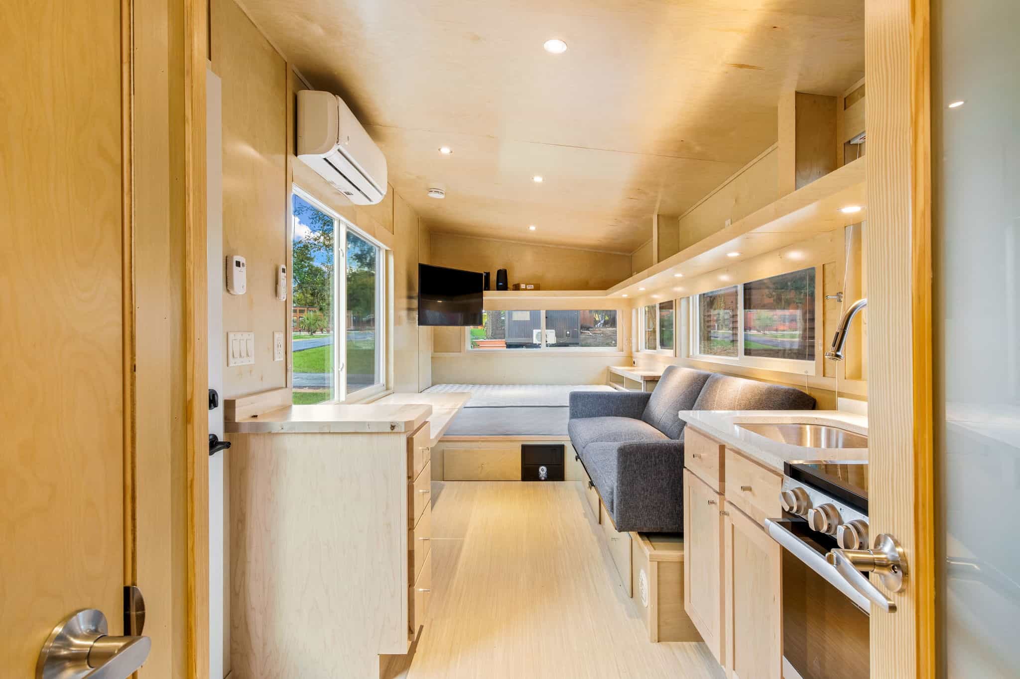 Tiny House Interior with Modern Design