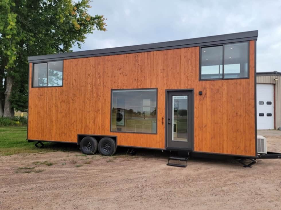 Tiny House with Wide and Tall Design