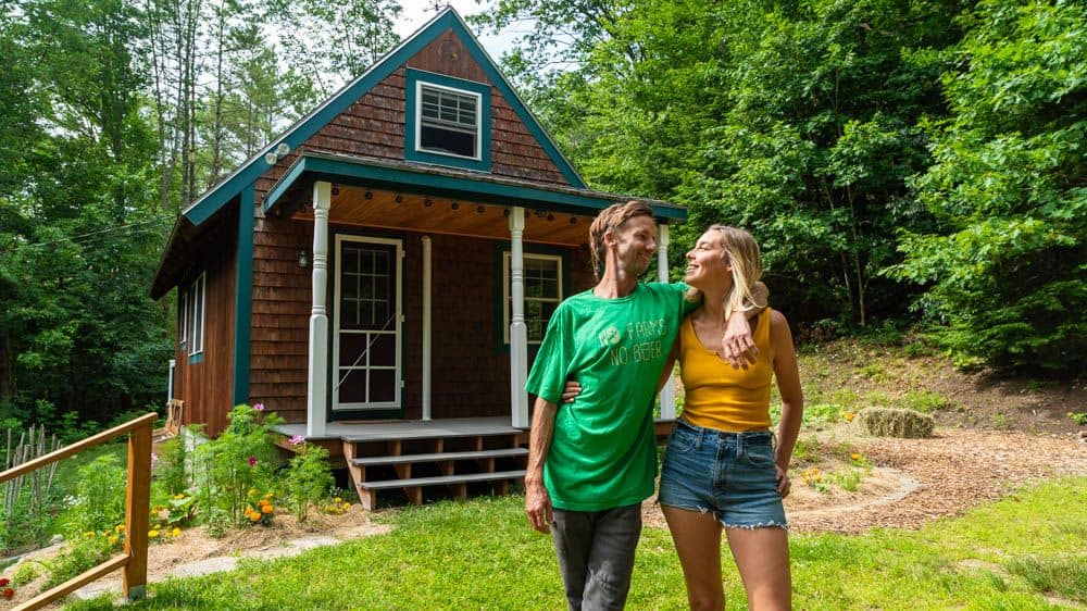 Tiny Vermont Cabin in the Woods