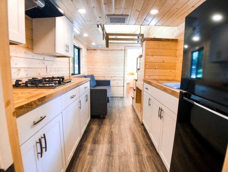 A tiny home by Uncharted Tiny Homes