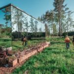 Estonia Tiny House Looks Like Mirrored Box 0010