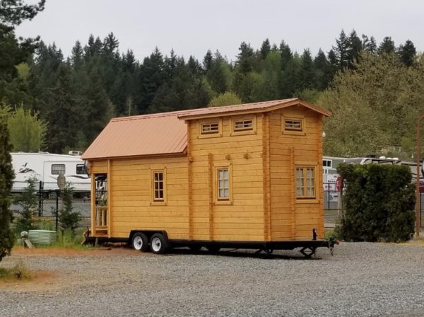 EuroCabin Log Cabin Tiny House in Washington 001