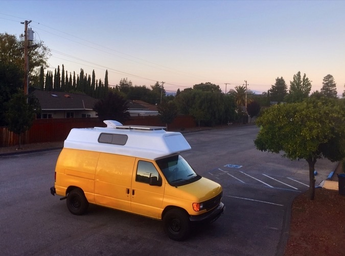 Evan’s DIY Conversion Van Tiny Home 001