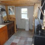 The interior of the tiny house