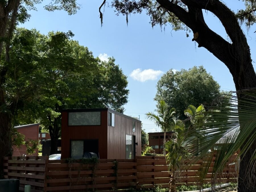 A Tiny House Community in Thonotosassa, Florida near Tampa Bay
