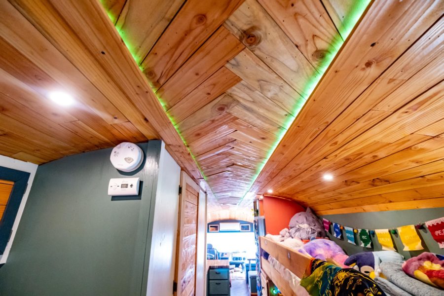 Family-Friendly Skoolie Conversion w Raised Roof For Sale. 3
