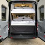 Family Friendly Van Conversion With Bunk Beds via Van Life Trader 001