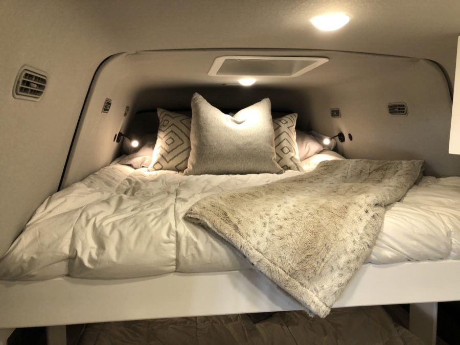 Family Friendly Van Conversion With Bunk Beds via Van Life Trader 006