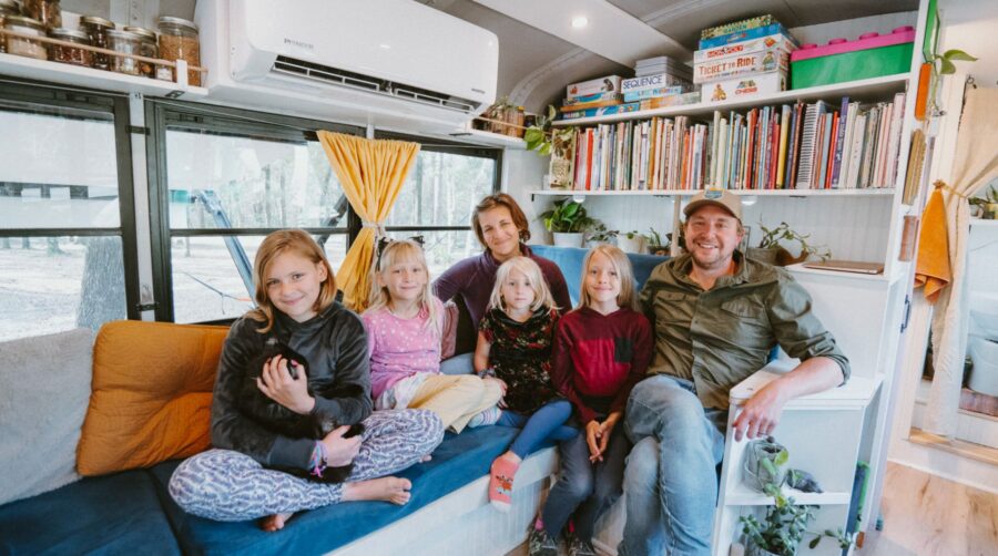 Family Goes From Farm Life to Bus Life 3
