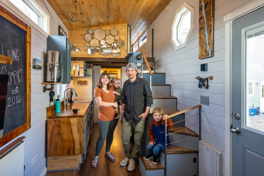 Family of 4 Lives in a Tiny Home, Sailboat & Van! . 1