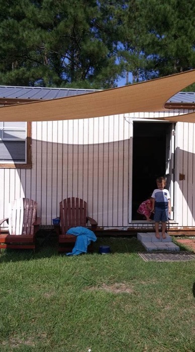 Family of 4s Shed to Tiny House Conversion 008