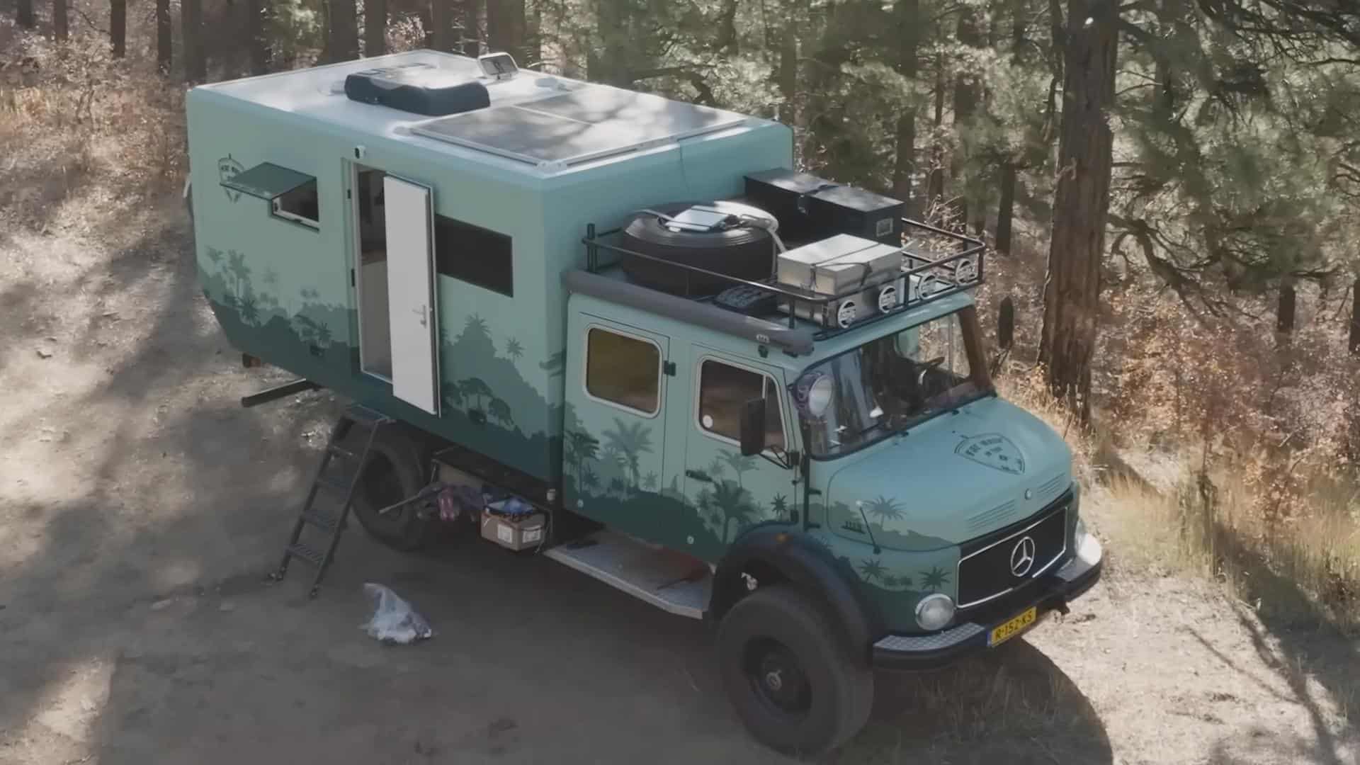 Tiny Firetruck Home for Travel