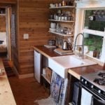 Familys Beautiful Tiny Home on Wheels on their Homestead in Northern Washington 002