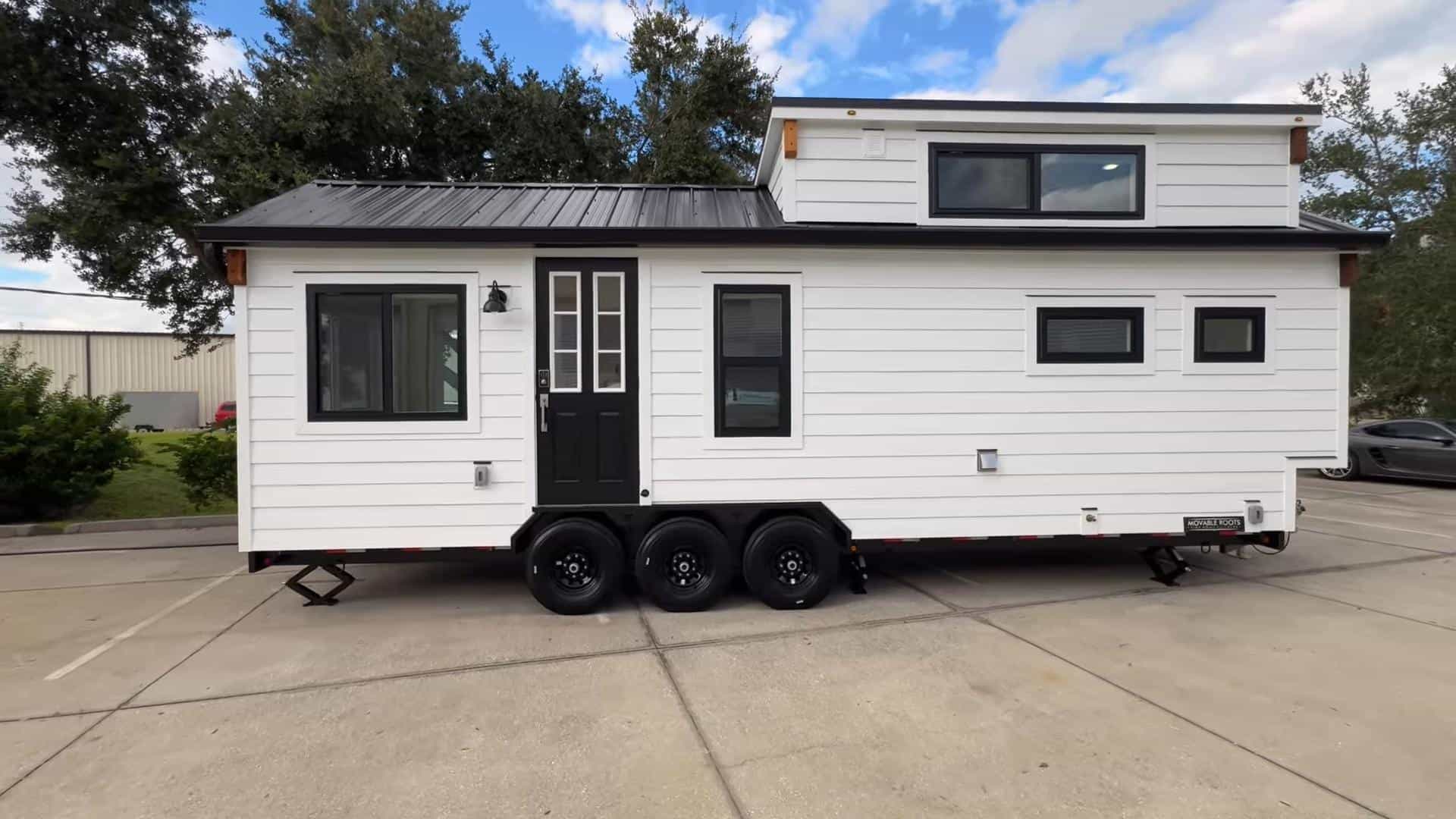 Tiny House with Hallway Office