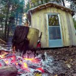 Father and Son Build 160 Dollar Bunkhouse Cabin 001