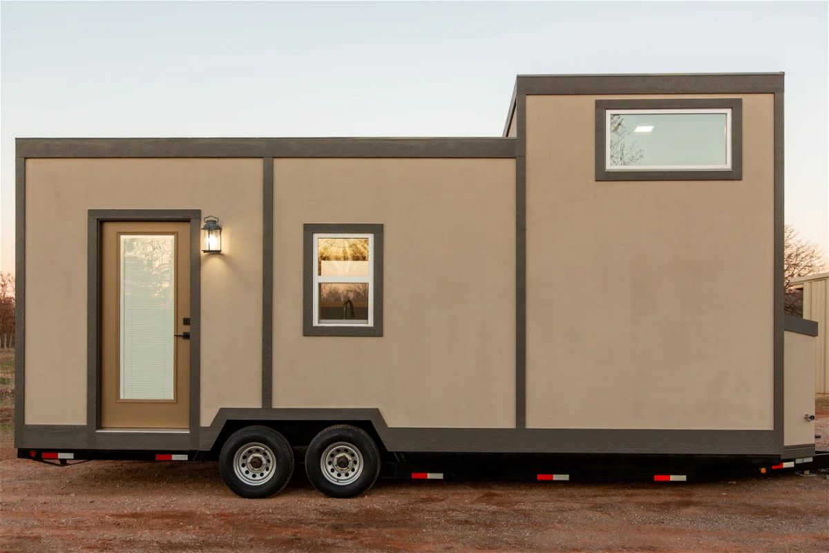 Faux Stucco 24′ Cornerstone Tiny Homes 11