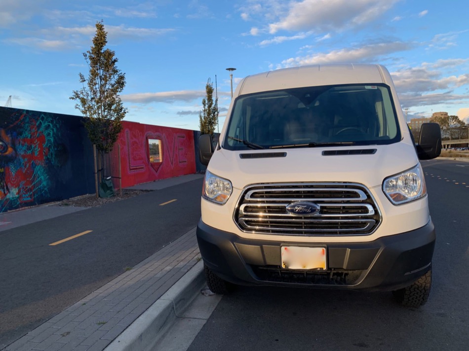 Ford Transit Weekend Adventure Van With Storage