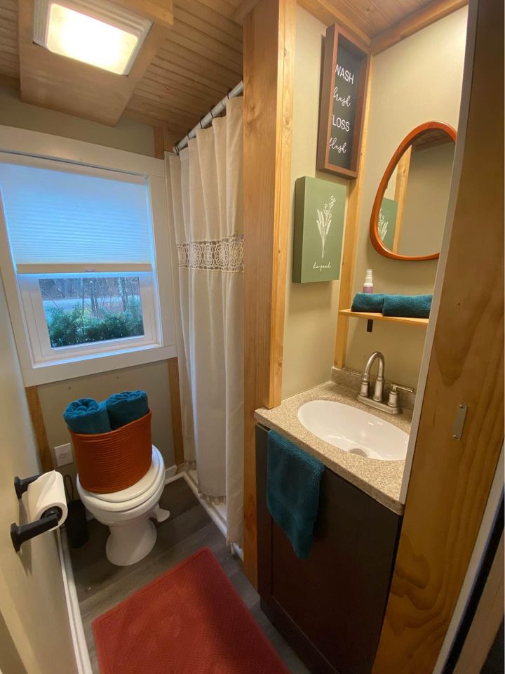 Former Maine Airbnb Tiny House on Wheels 3
