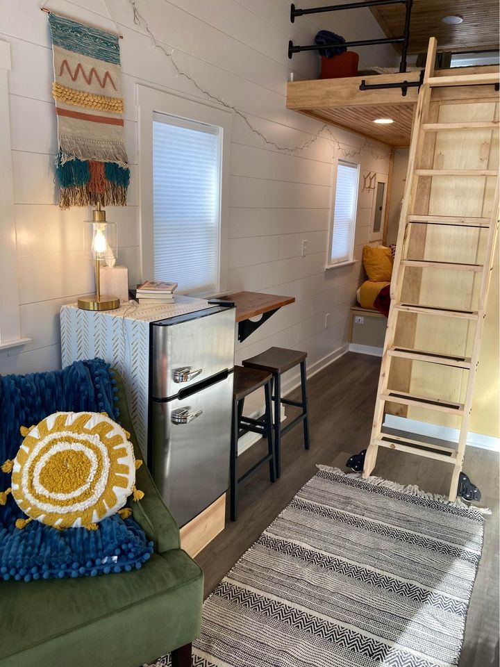 Former Maine Airbnb Tiny House on Wheels 7