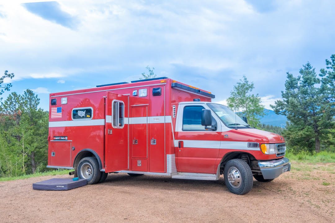 Former Paramedic Firefighter in his Overlandbulance 3