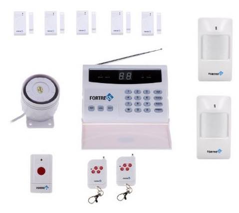 Fortress Security Store (TM) S02-A Wireless Home Security Alarm System DIY Kit with Auto Dial