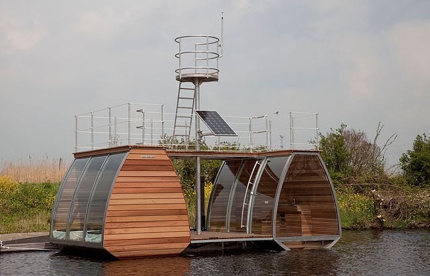 Free Floating Tiny Home in the Netherlands 001