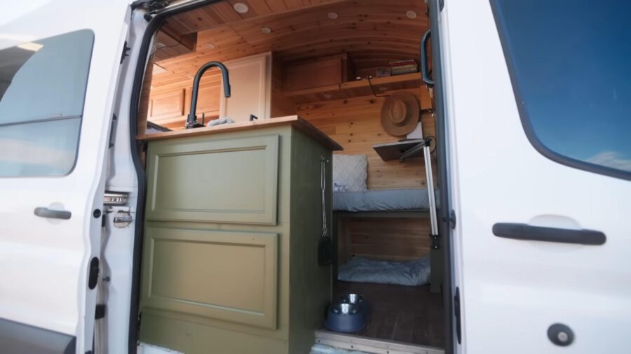 Freedom on the Road in Her Van Conversion 4