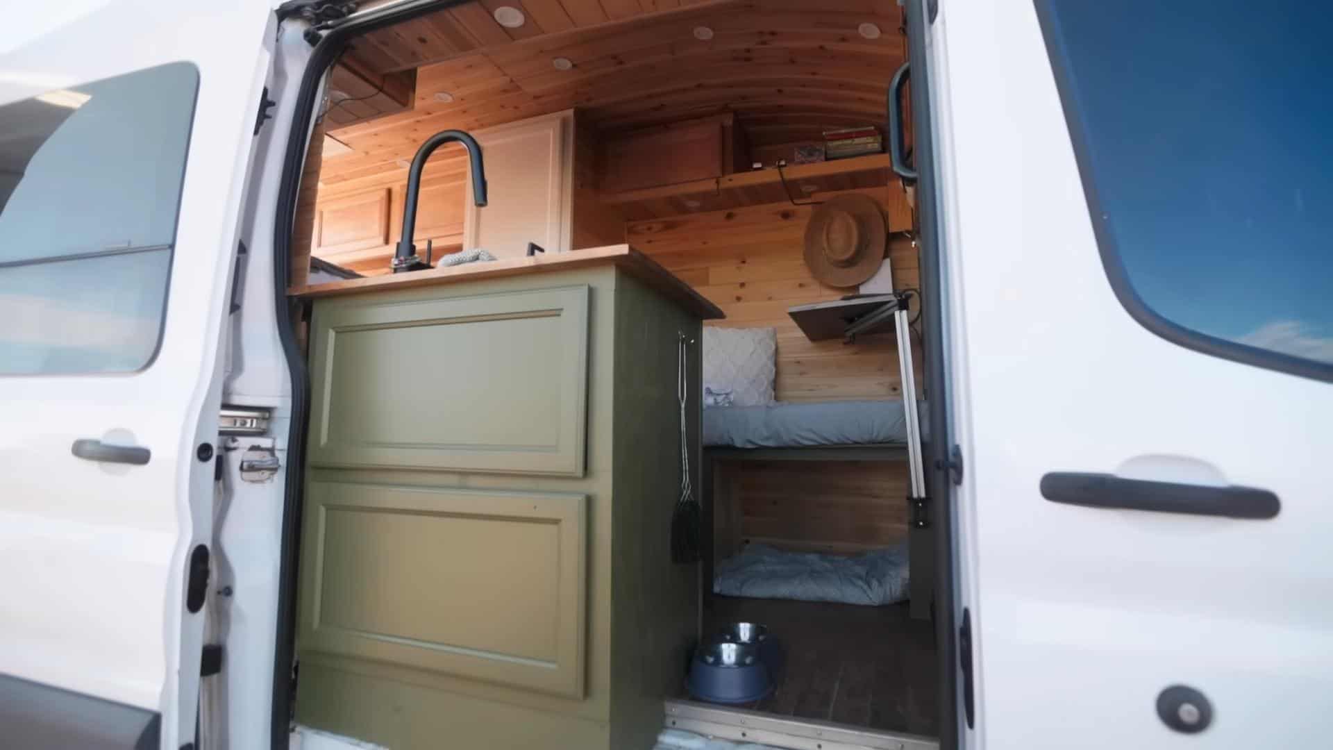 Freedom on the Road in Her Van Conversion