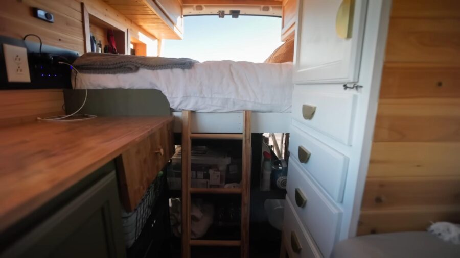 Freedom on the Road in Her Van Conversion 5