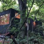 Friends build dozens of tiny houses in the Virginia woods via Kirsten Dirksen YouTube 001