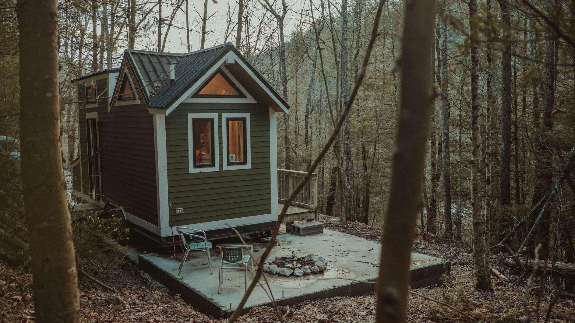 Tiny House in the Kentucky Woods