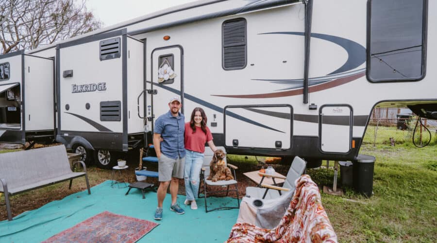 From a Van Rental in Iceland to Their Own 5th Wheel RV. 3