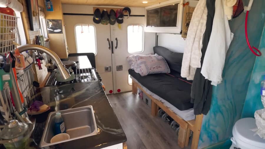 Fun-Loving Woman Settles Down in Ambulance Conversion 2